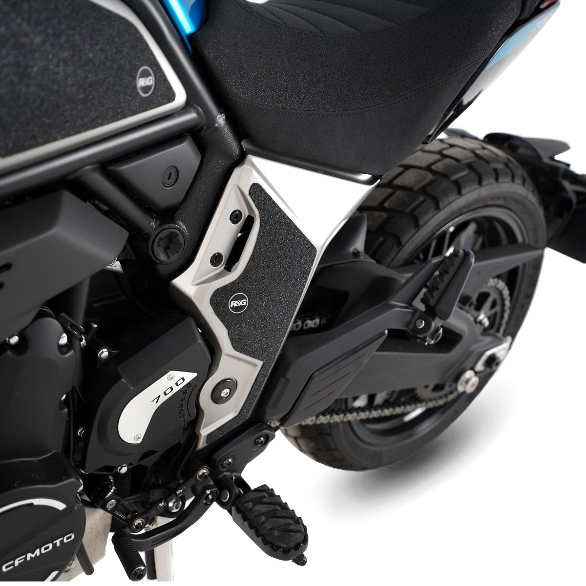 Adesivi Anti Scivolo Paratacco 2PZ Cfmoto 700CL X Heritage 21 Adventure 23 92095 Rg EZBG2800BL - ENDURRAD