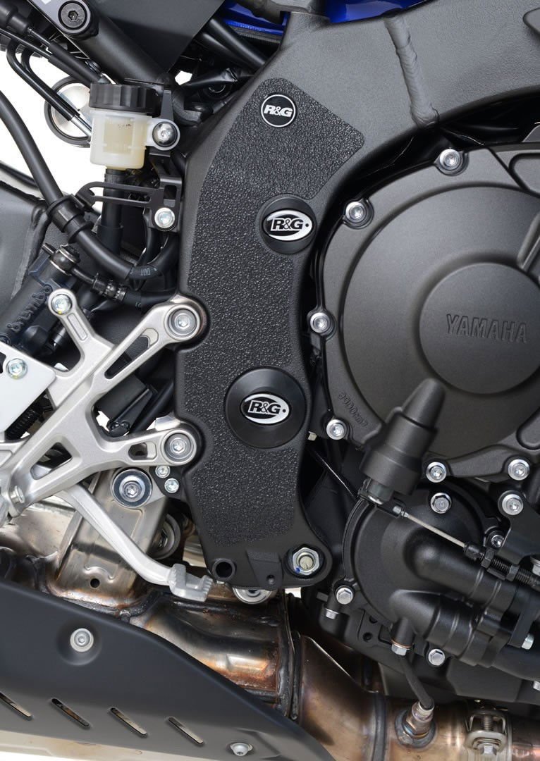 Adesivi anti - scivolo paratacco (2pz.) YAMAHA MT - 10 - nero - ENDURRAD