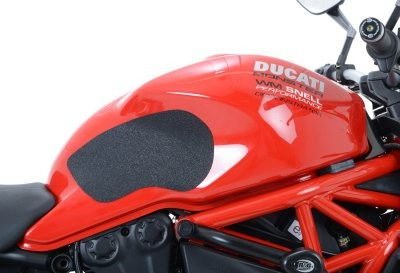 Adesivi Antiscivolo Serbatoio Ducati Monster 821 Nero 11180 Rg EZRG214BL - ENDURRAD