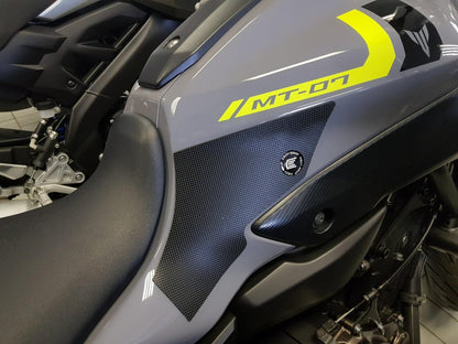 Adesivi grip serbatoio moto Yamaha MT - 07 2014 - 2017 - ENDURRAD