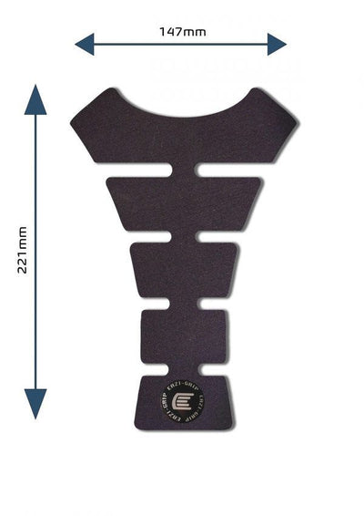 Adesivo per serbatoio moto universale e centrale Design F - ENDURRAD