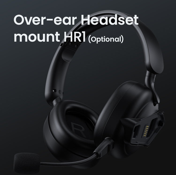 With the HR1 support, it becomes a headset