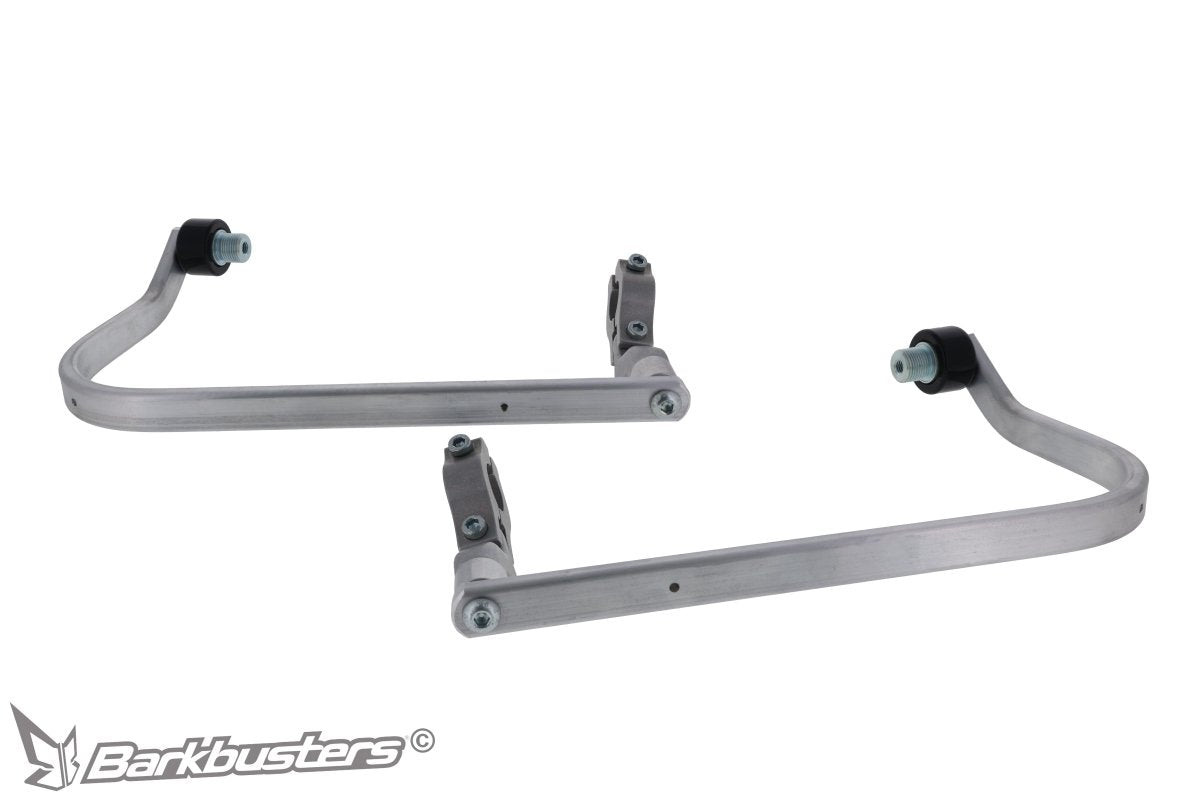 Barkbusters Kit paramani - 2 punti di fissaggio: BMW R 1300 GS/Adventure/Trophy/Triple Black '24 - '25 colore alluminio - ENDURRAD