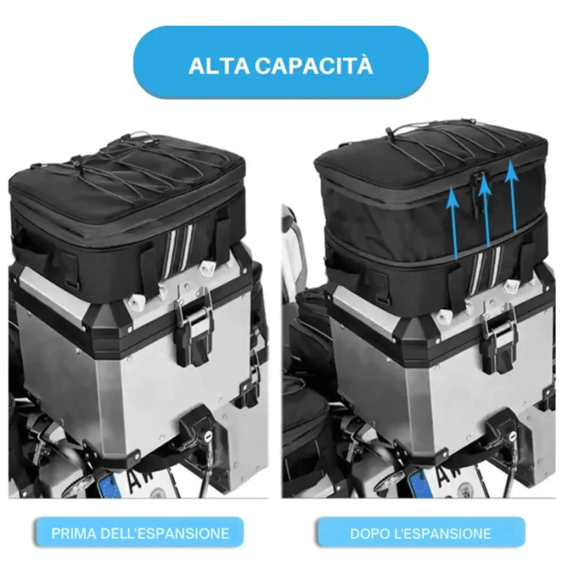 Additional bag for BMW GS top case - Endurrad.com