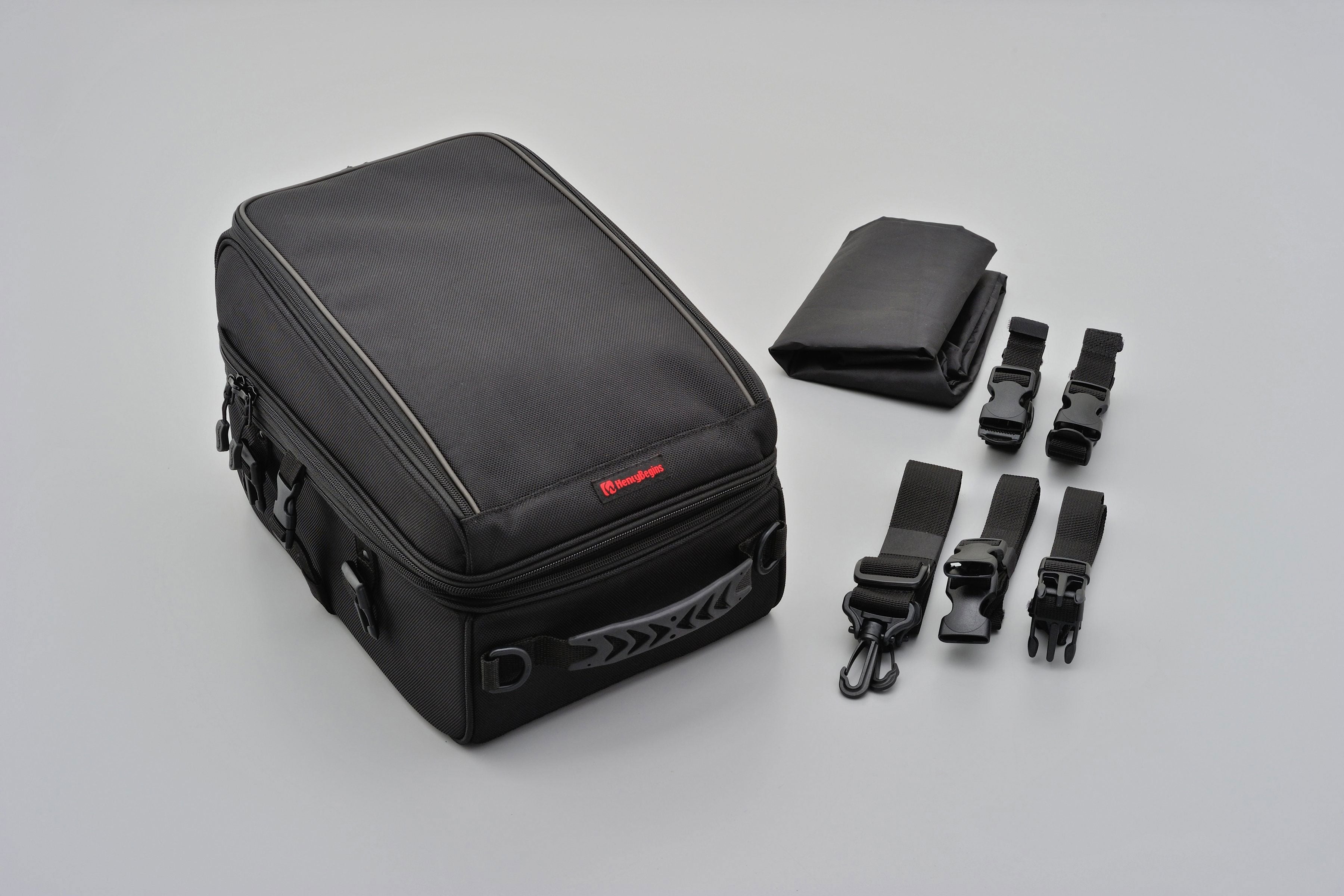 Borsa da sella "HENLYBEGINS" DH-716, 13-24 lt - Nero