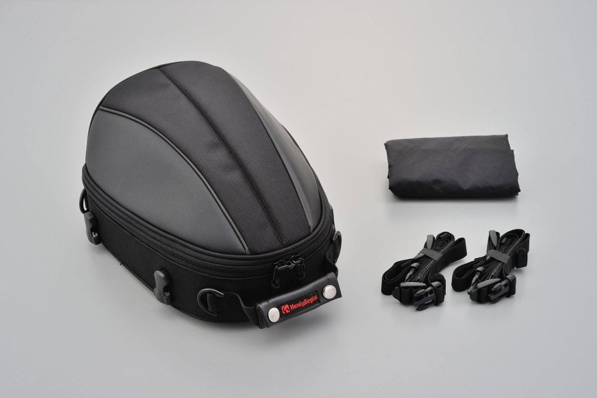 Borsa da sella "HENLYBEGINS" DH - 723 , 6 lt - Nero - ENDURRAD