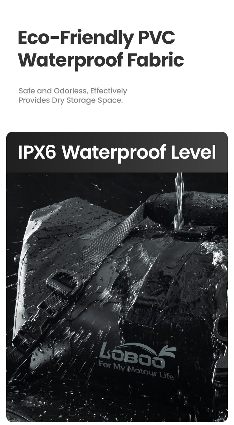 PVC ecologico, impermeabilità IPX6