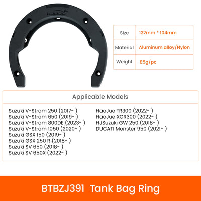 Expandable Tank Bag 7 - 9L - Endurrad.com