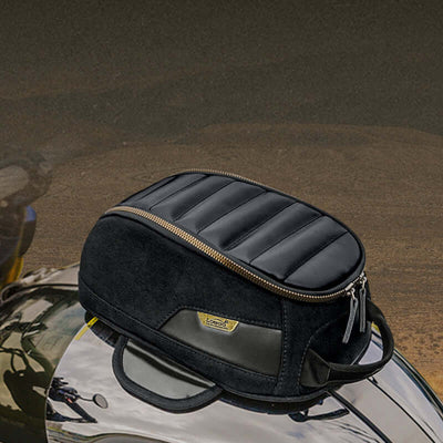 Vintage 3.5L magnetic tank bag - Endurrad.com