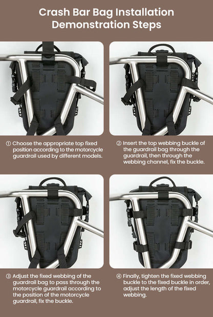 Borse Crash Bar Impermeabili 6L - Endurrad.com