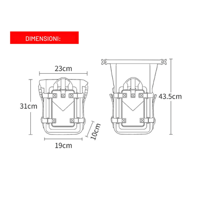 Borse Crash Bar Universali - Endurrad.com
