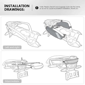 Borse impermeabili posteriori per BMW GS - Endurrad.com