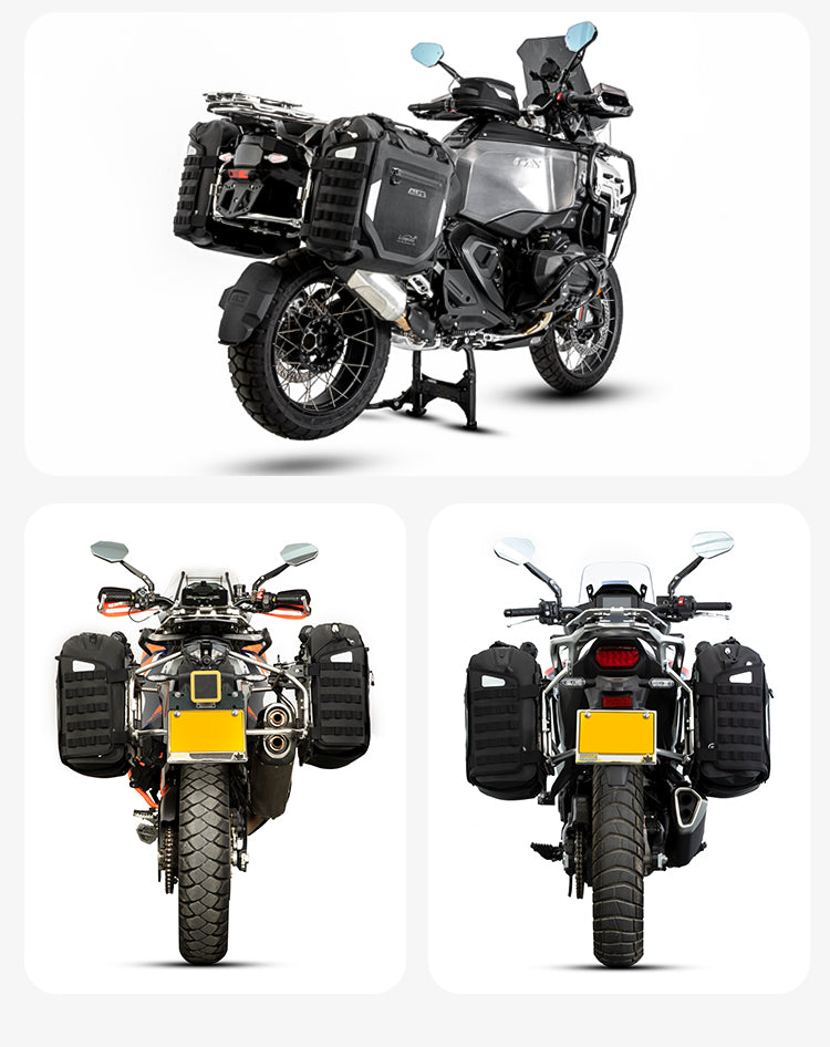 Montate su BMW R 1300 GS Adventure e KTM 1290 Super Adventure