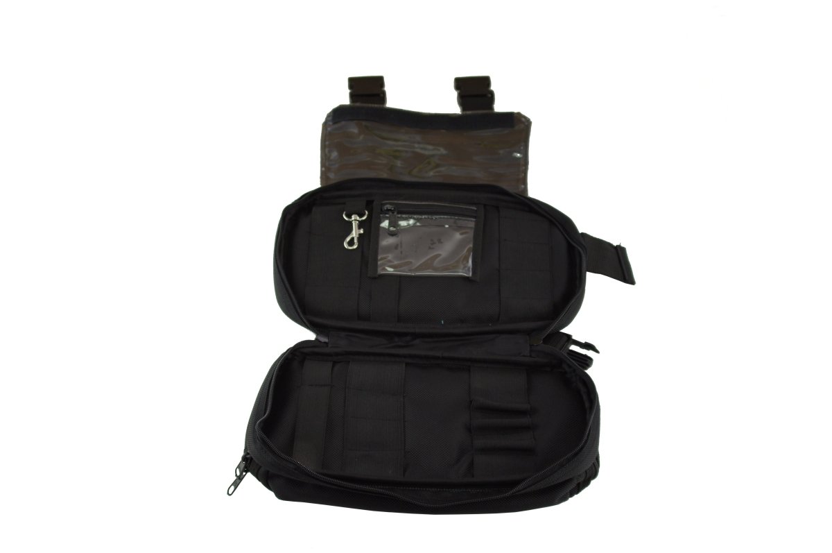 Borsetta porta attrezzi a marsupio nera (attrezzi non inclusi) - ENDURRAD