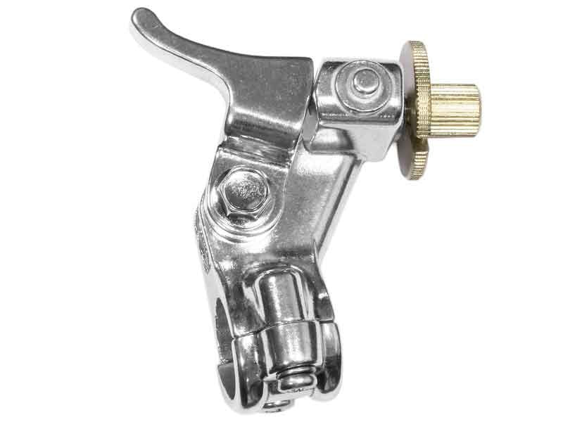 BRACCIALE FRIZIONE 4T KAWASAKI KX250F 04 CON LEVETTA DECOMPRESSOREALLUMINIO LUCIDO