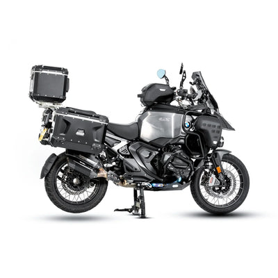 BMW R1300GS Adventure allestita con LOBOO BTB13BK, valigie e bauletto
