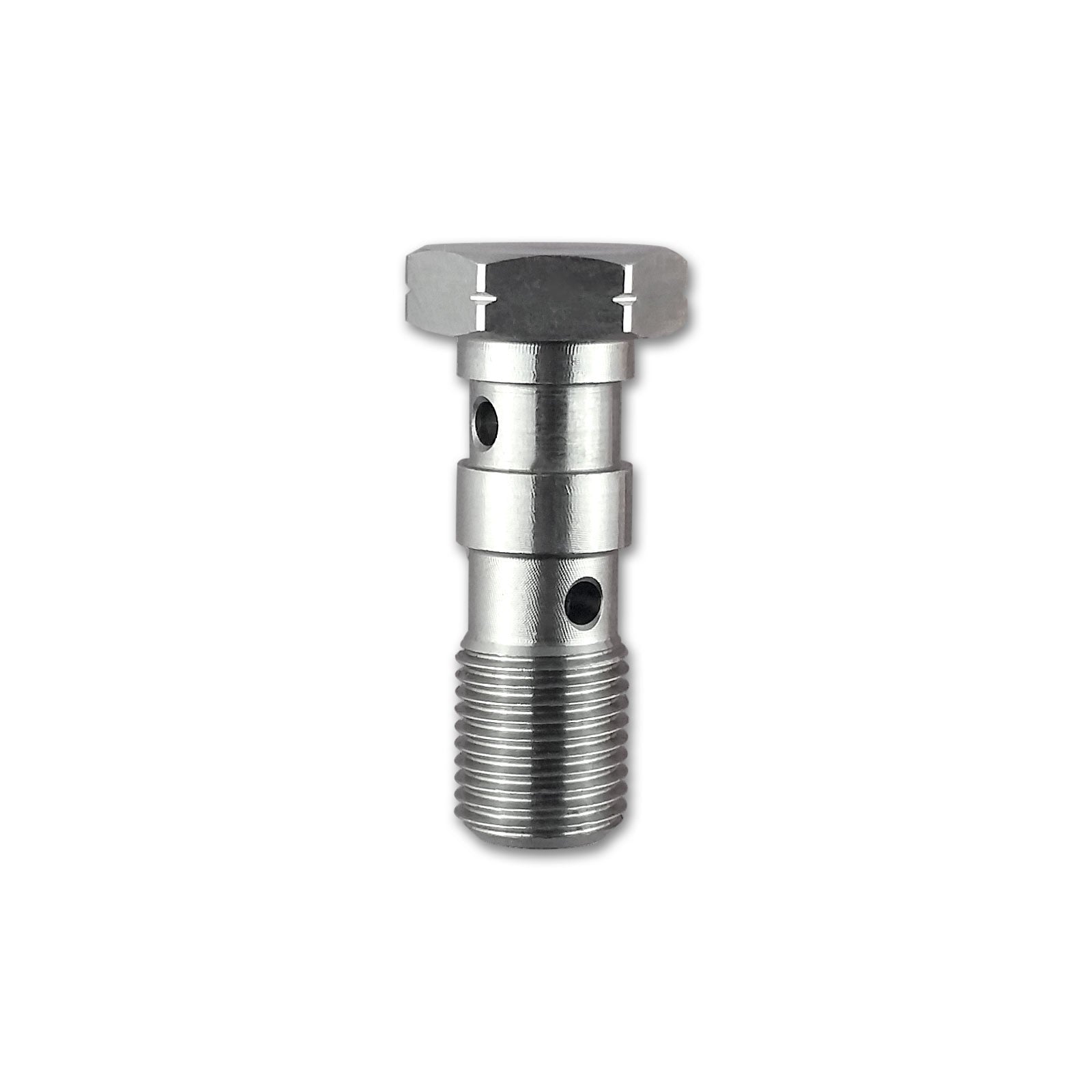 Bullone acciaio inox per raccordo doppio M10 x 1.00 HEL