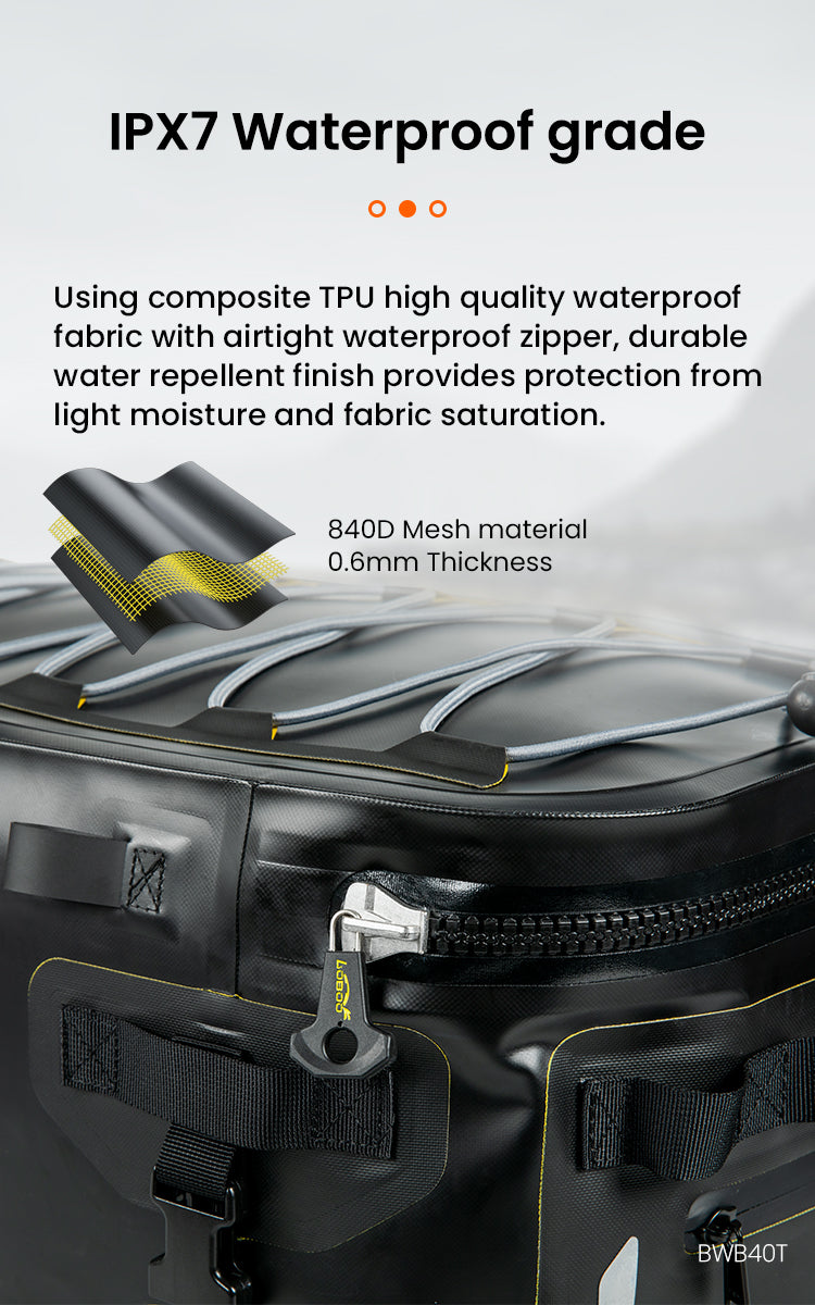 IPX7: protection against temporary immersion