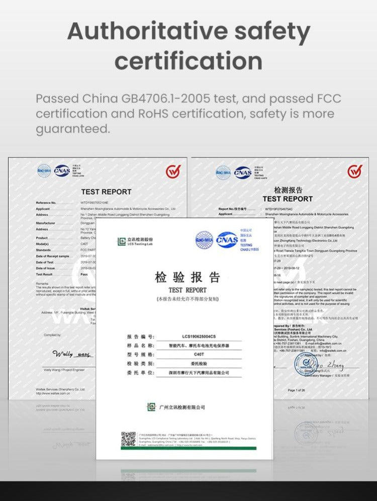 Certificazioni dichiarate