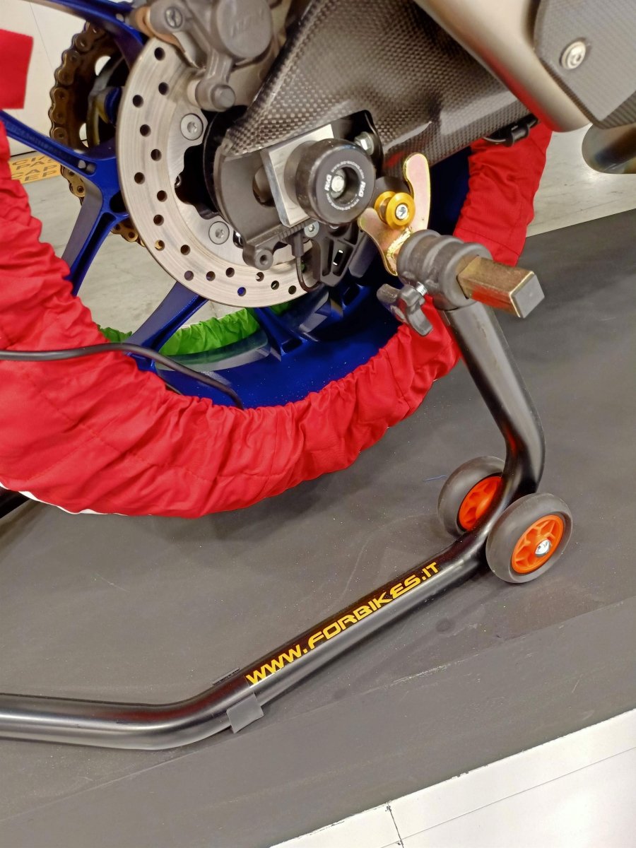 CAVALLETTO ANTERIORE SOTTOFORK C/DOPPIA RUOTA SENZA CURSORI FORBIKES - ENDURRAD