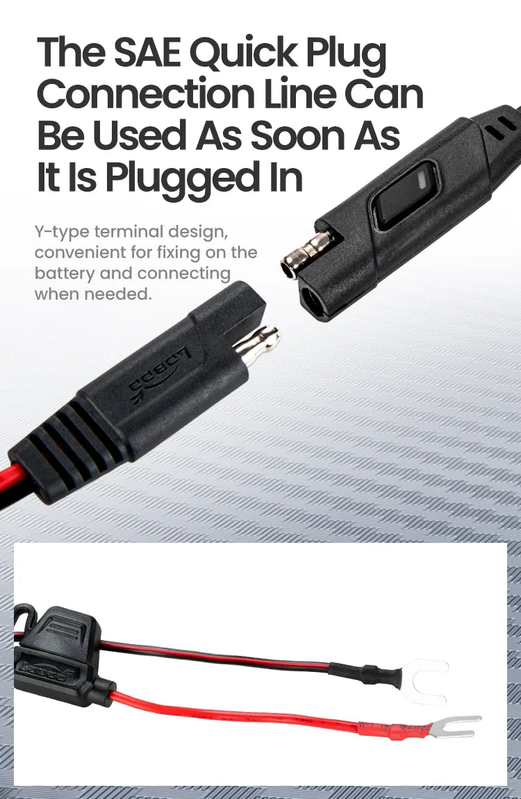 The Y-terminal is installed only once