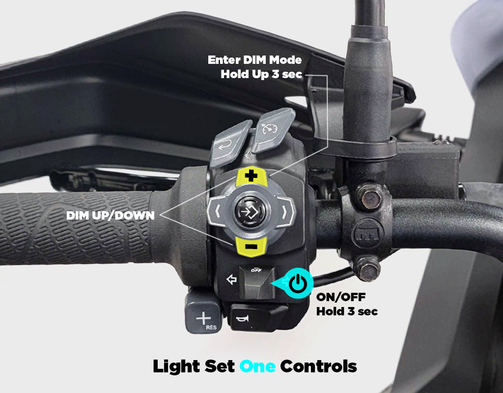 Centralina CANsmart DNLWHS21700 comando del primo set di luci dai pulsanti originali KTM