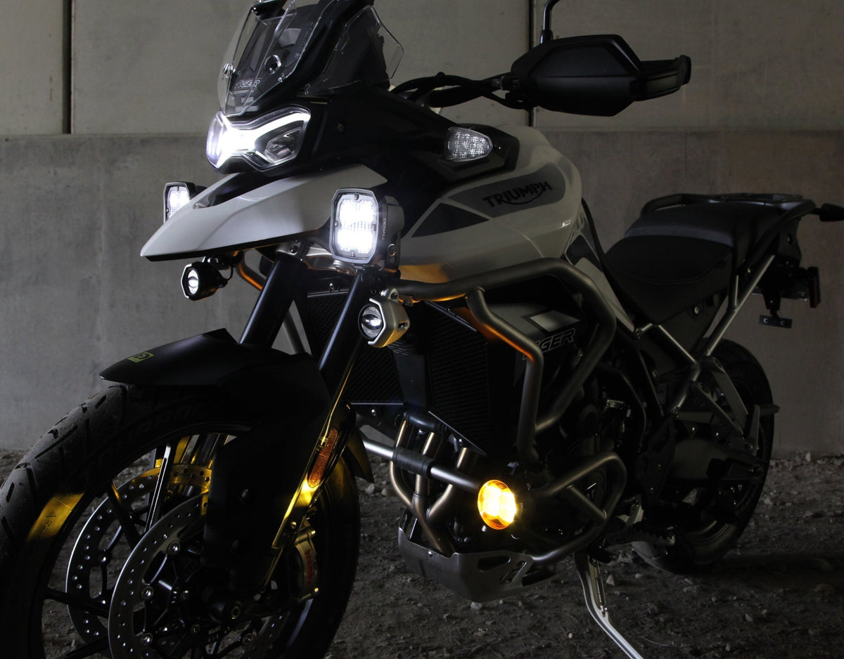 Centralina CANsmart DNLWHS24600 montata su Triumph Tiger 900
