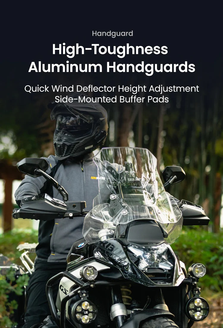 Aluminum alloy handguards for the GS range