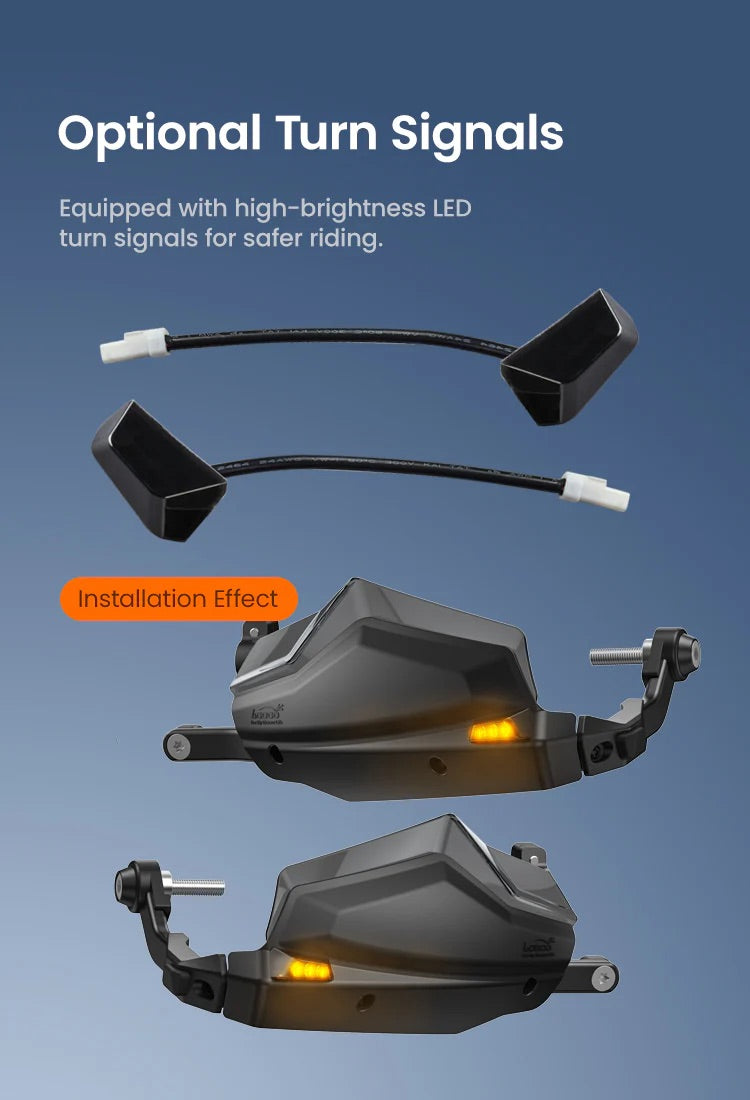 Frecce LED: opzionali, non incluse