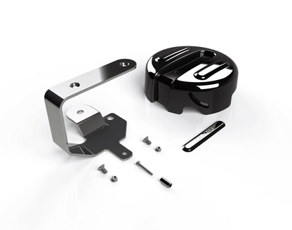 Clacson moto SoundBomb™ V - Twin con coperchio e staffa cromati - ENDURRAD