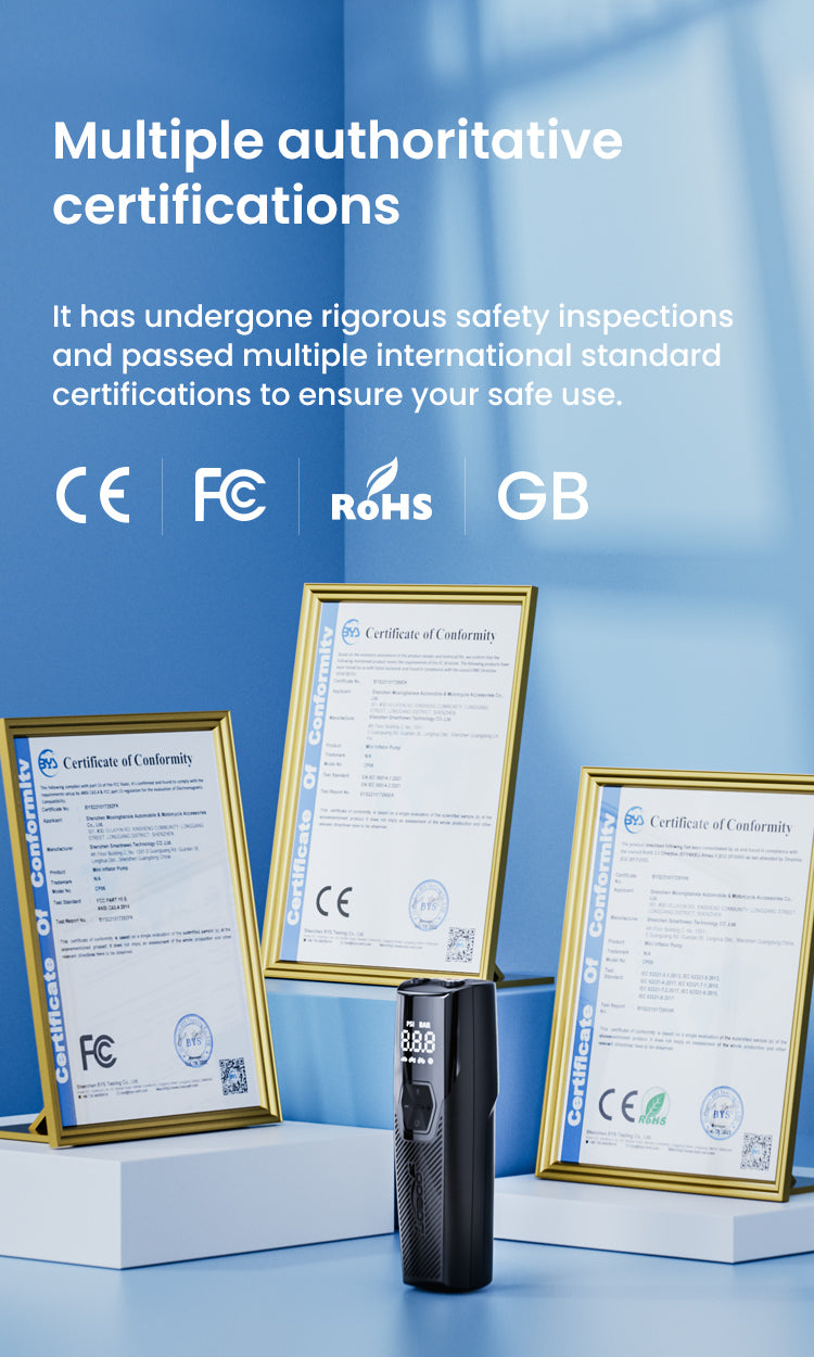 Buy a certified electrical appliance