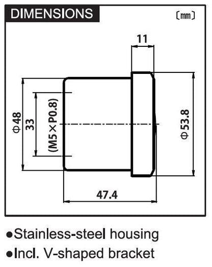 Contagiri analogico elettronico VELONA diam.48 | 87392 - r2947 - ENDURRAD