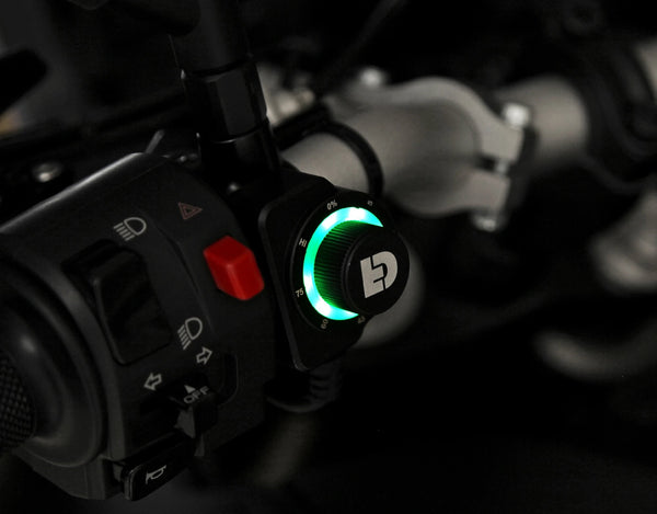 Universal Motorcycle Light Controller for Two Dimmable Circuits DialDim