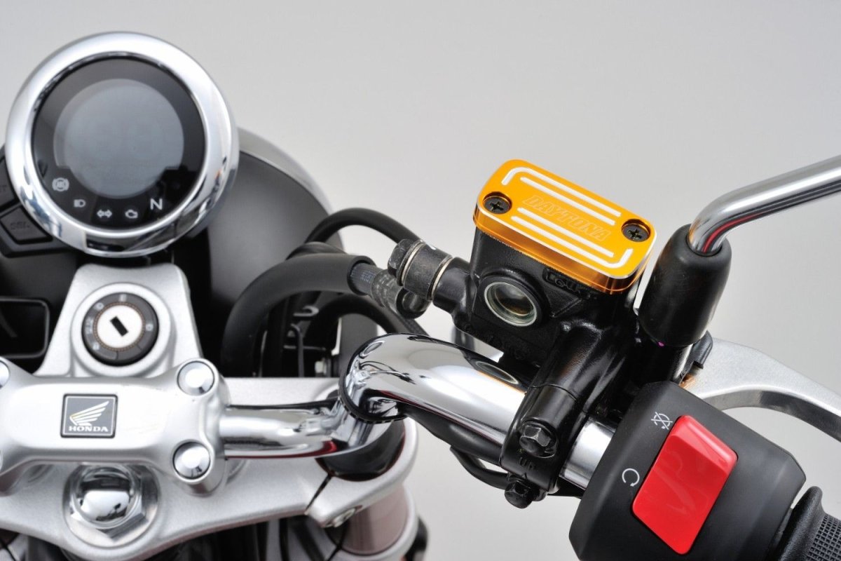 Coperchio serbatoio pompa freno / frizione, HONDA - H alluminio anodizzato - ENDURRAD