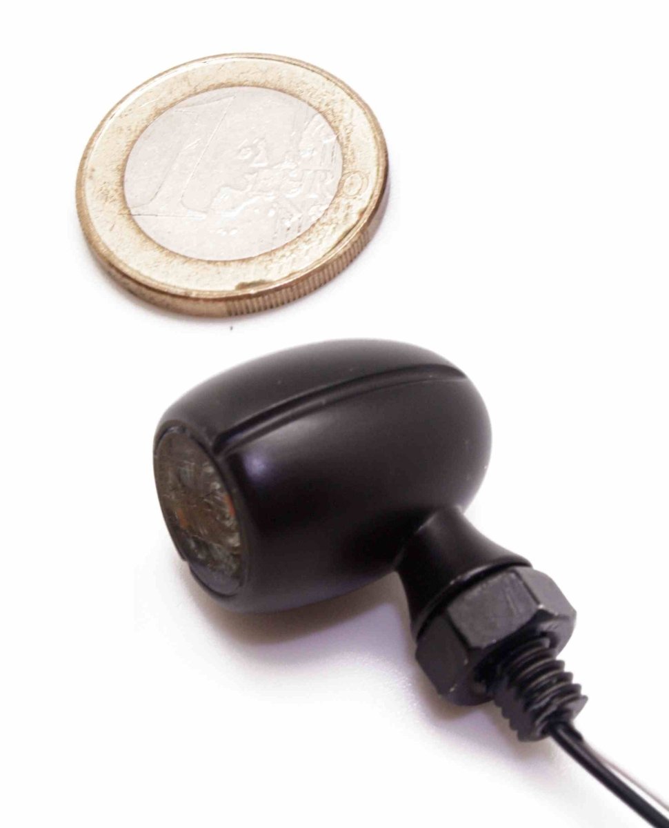 Coppia mini frecce a LED omologate "SMOKY" | 03 - 0281 - r29295 - ENDURRAD