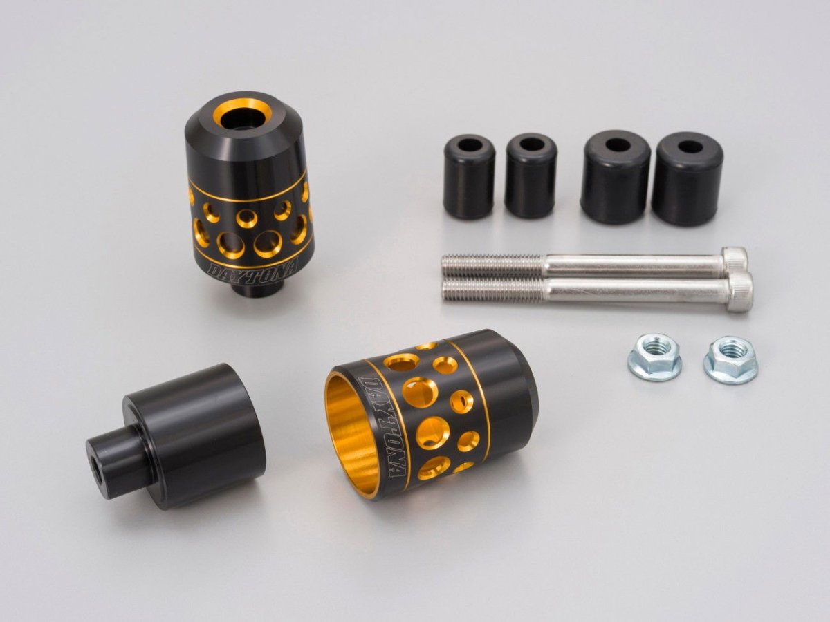 Coppia stabilizzatori finali manubrio anodizzati "TAKUMI - I" - ENDURRAD