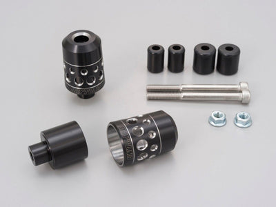 Coppia stabilizzatori finali manubrio anodizzati "TAKUMI - I" - ENDURRAD