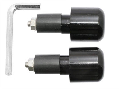 Coppia terminali manubrio liscio alluminio 17 | 12 - 002 - 32349 - ENDURRAD