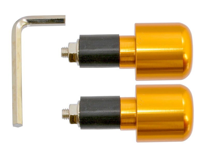 Coppia terminali manubrio liscio alluminio 17 | 12 - 002 - 32352 - ENDURRAD