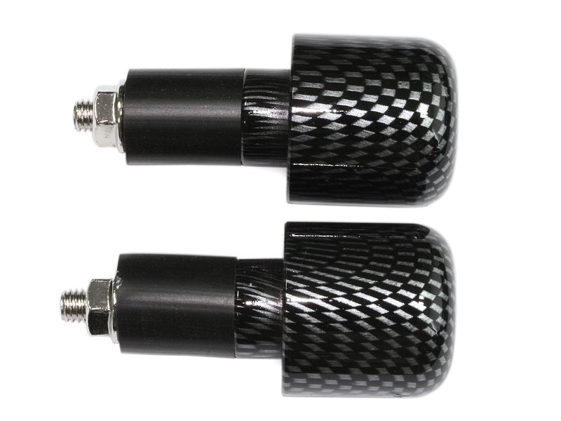 Coppia terminali manubrio liscio alluminio 17 | 12 - 002 - 32353 - ENDURRAD