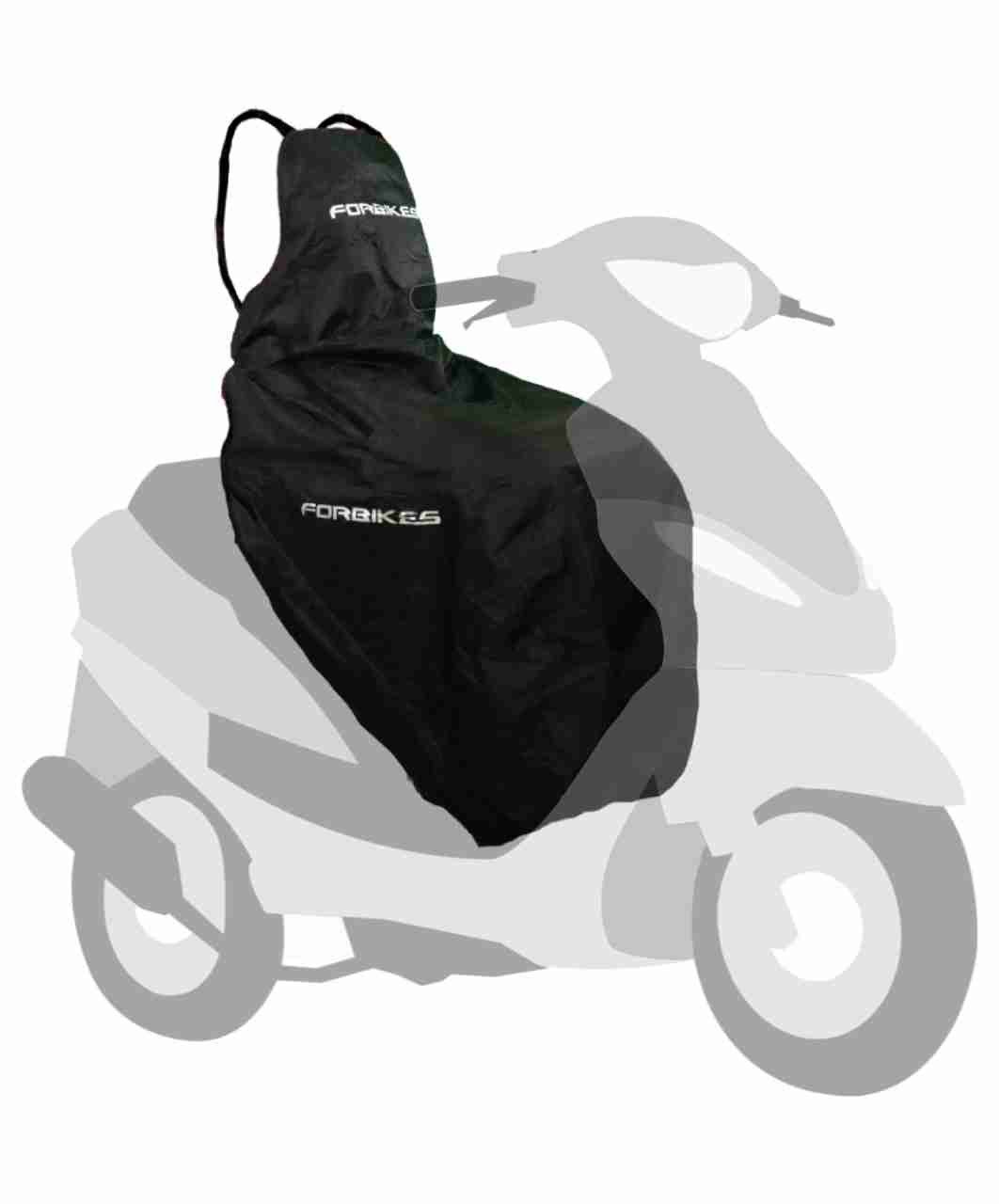 Coprigambe impermeabile 5000mm con rifrangenti, fodera interna, regolabile, colore nero TG.UNICA