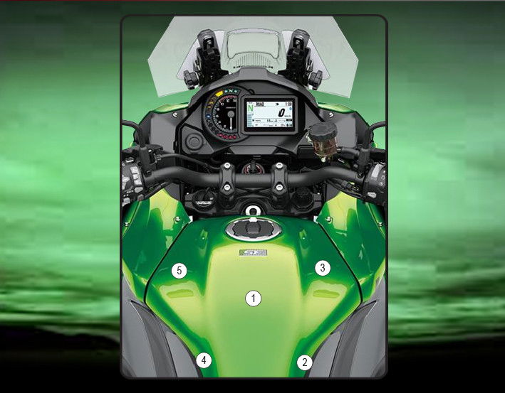 Pellicola protettiva serbatoio per Kawasaki VERSYS 1100 2025-