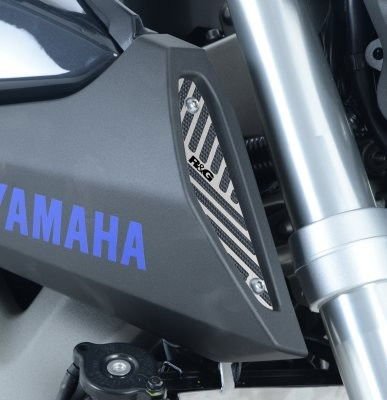 Cover prese d'aria (cp) in acciaio inossidabile, YAMAHA MT - 09 fino a 2016 - ENDURRAD