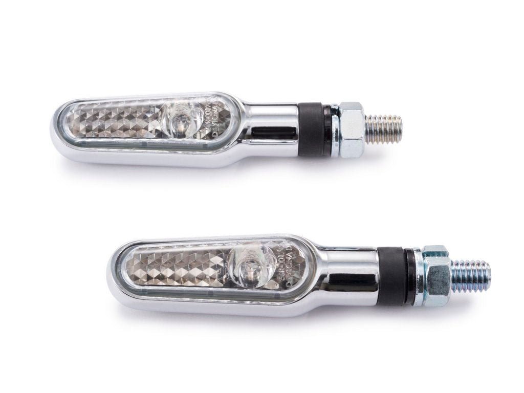 Cp.indicatori direzione alluminio LED "D - LIGHT | 8668A - 31751 - ENDURRAD