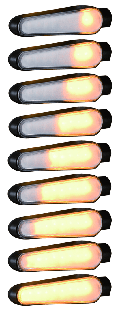 Cp.indicatori direzione alluminio LED "RAY" l | 89273 - r25990 - ENDURRAD