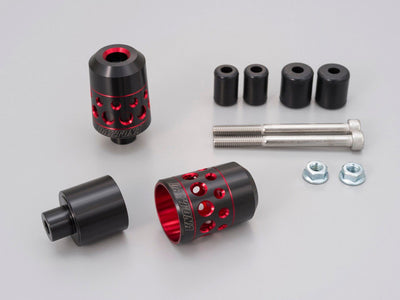Coppia stabilizzatori finali manubrio anodizzati "TAKUMI-I"