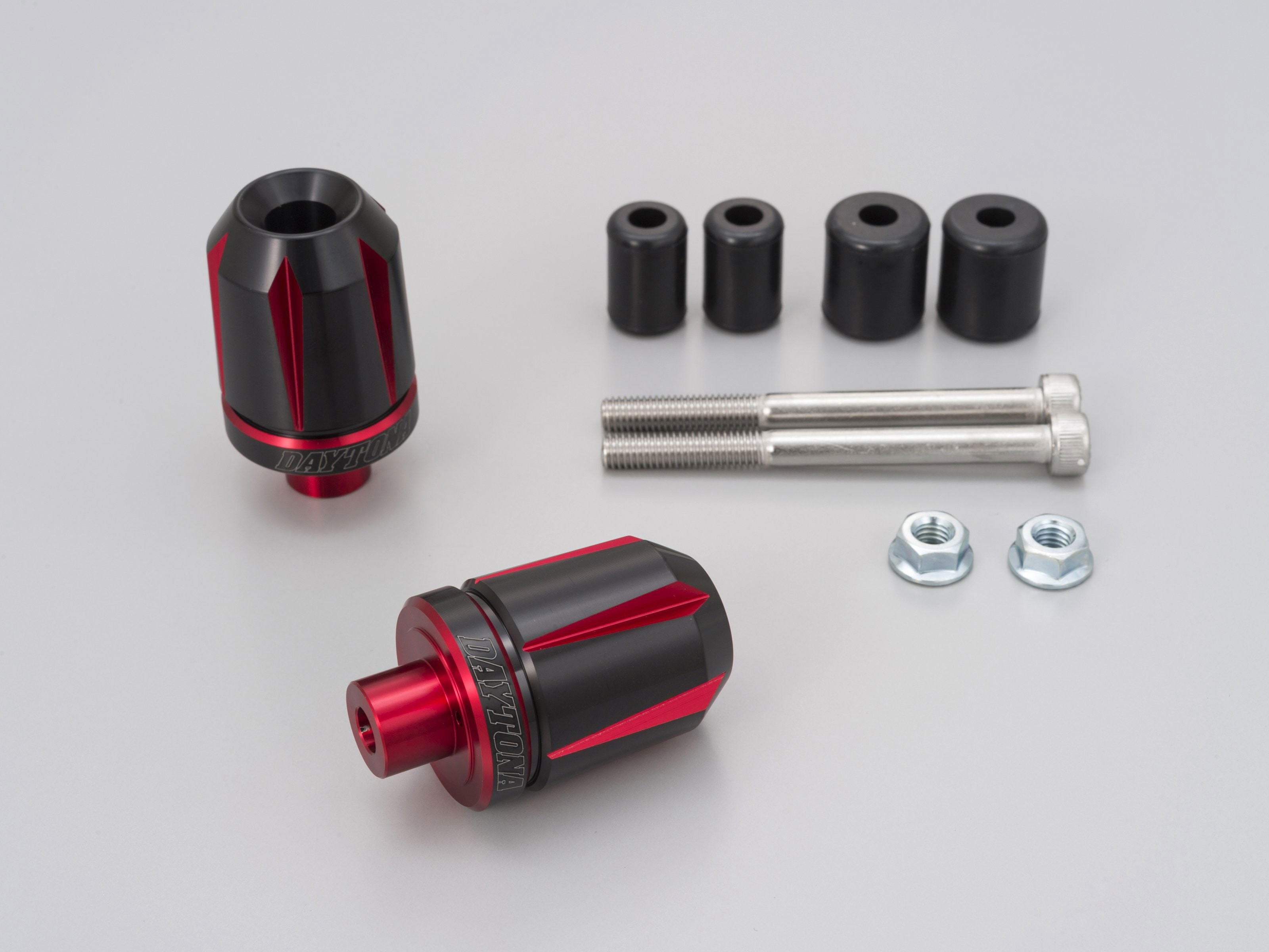 Cp.stabilizzatori finali manubrio anodizzati "TKM-2"