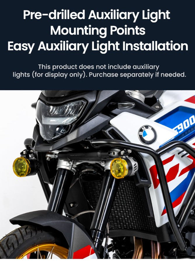 Add the spotlights without buying separate brackets