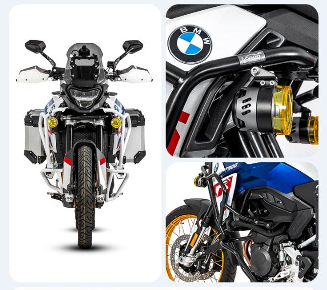 See how much the bars widen the motorcycle