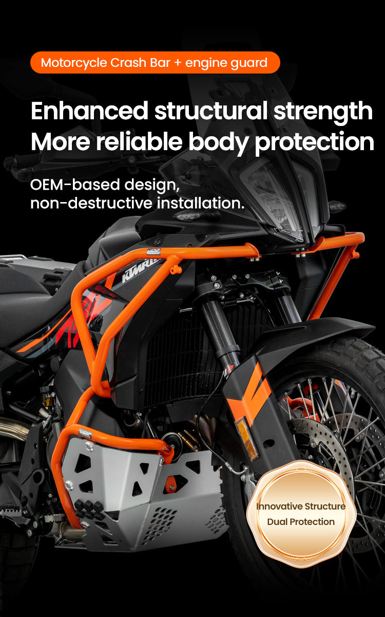 Protect your motorcycle on two levels, choosing the one that suits you